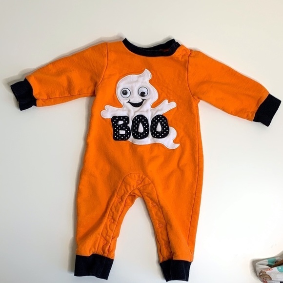HALLOWEEN SWEATSUIT ONE PIECE - SIZE 9 Months - Picture 2 of 8